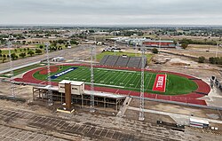 Wool Bowl stadium opened in 1968 and hosts high school games