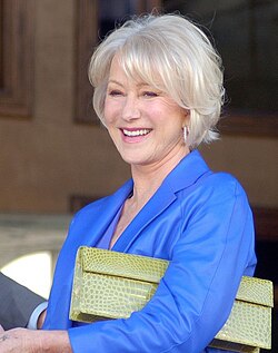 Mirren at the Hollywood Walk of Fame in 2013