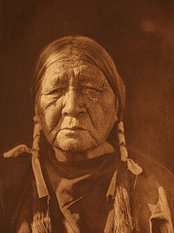 Uwat (Comanche), photograph by Edward Curtis, 1930