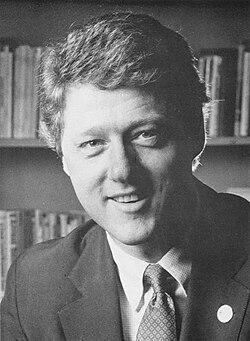 Clinton in 1986
