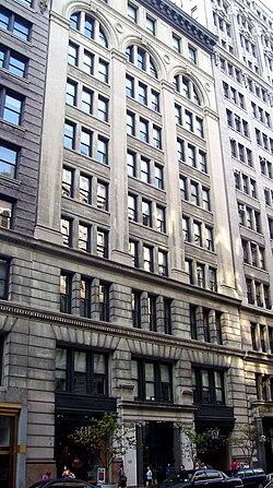 Barnes & Noble old corporate headquarters, on Fifth Avenue in the Flatiron District neighborhood of Manhattan, New York City