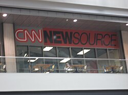 CNN Newsource offices at the CNN Center in Atlanta