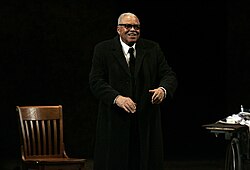 Jones in the 2010 revival of the play Driving Miss Daisy at the Theatre Royal in Sydney