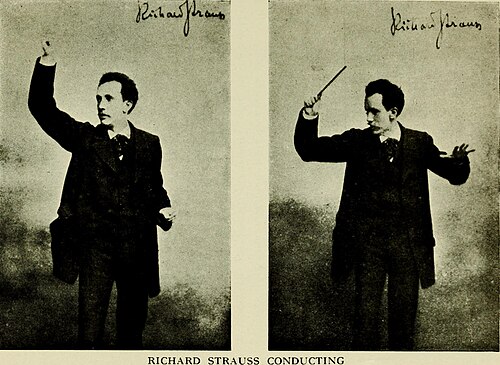 Strauss conducting (c. 1900)