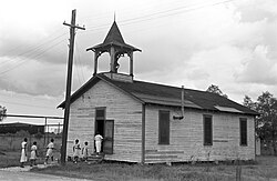 Destrehan Negro School, Destrehan, Louisiana, 1938