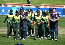 Pakistan Women's team during the ICC T20 World Cup
