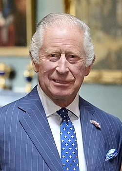 The Head of state, King Charles III.