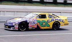 Jimmy Spencer's RJR-sponsored Camel Ford in 1997