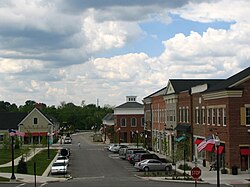 The "First and Main" shopping district