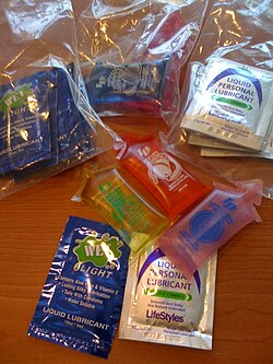 Lubricants are also used for sexual activities.