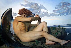 The Fallen Angel (1847) by Alexandre Cabanel