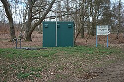 A water resources borehole into the chalk aquifer under the North Downs, England at Albury