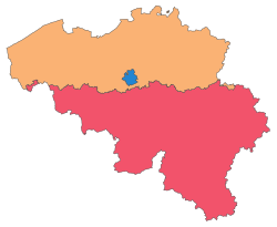Regions: Flemish Region / Dutch language area Brussels-Capital Region / bilingual area Walloon Region / French and German language areas