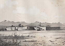 Fort Bridger, 1850.