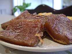 One version of niangao, New Year rice cake
