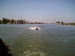 The Danube in Sulina, Romania