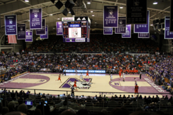 Welsh–Ryan Arena of the Northwestern University with 7,039 seats