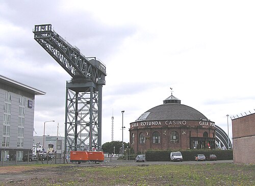 Hammerhead crane (Finnieston Crane) in Glasgow
