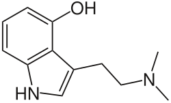 Chemical compound of psilocin