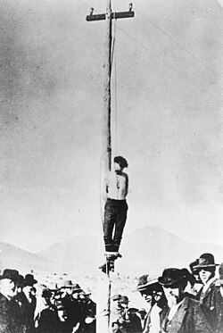 Tombstone citizens lynched John Heath (also spelled Heith) on February 22, 1884. As County Coroner, Goodfellow ruled he died of "strangulation, self-inflicted or otherwise."
