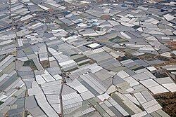 Greenhouses near Almería
