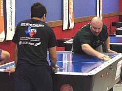 Air hockey