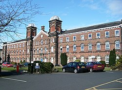 The Carlisle Union Workhouse, opened in 1864, later part of the University of Cumbria