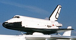 Buran at airshow (1989).
