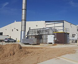 Thermal oxidizers provide an air pollution abatement option for VOCs from industrial air flows.[16] A thermal oxidizer is an EPA-approved device to treat VOCs.