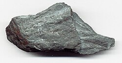 Hematite, the main iron ore found in Brazilian mines