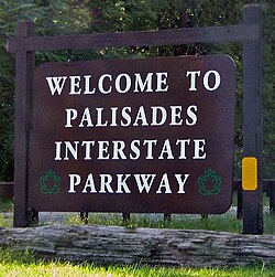 The Palisades Interstate Parkway was a priority project during the 1950s.