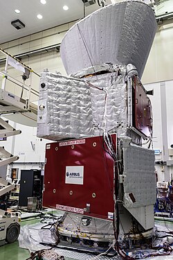 Full stack with sunshield on top