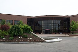 The Louise M. Slaughter Building on the RIT campus