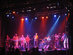 The Afrobeat band Antibalas in 2005