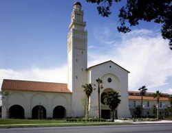 The Academy of Motion Picture Arts and Sciences' Fairbanks Center for Motion Picture Study, built in 1928 in a Spanish Colonial Revival style