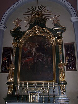 Miraculous Image of Saint Anthony, by Franciszek Lekszycki OFM, 1649, Przeworsk, Poland