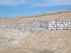 Gabion au rive