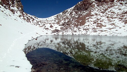 Lake in 2012, viewed from the lake shore