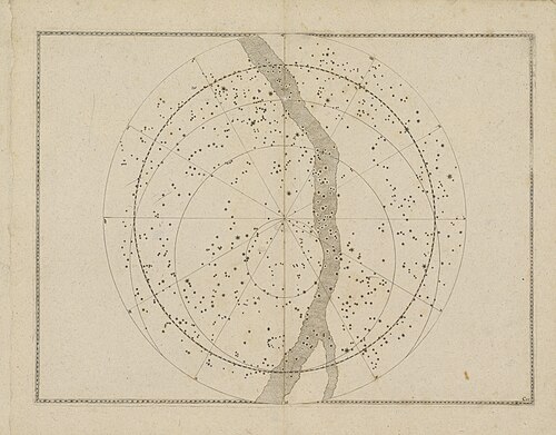A map of the southern celestial hemisphere, also by Bayer